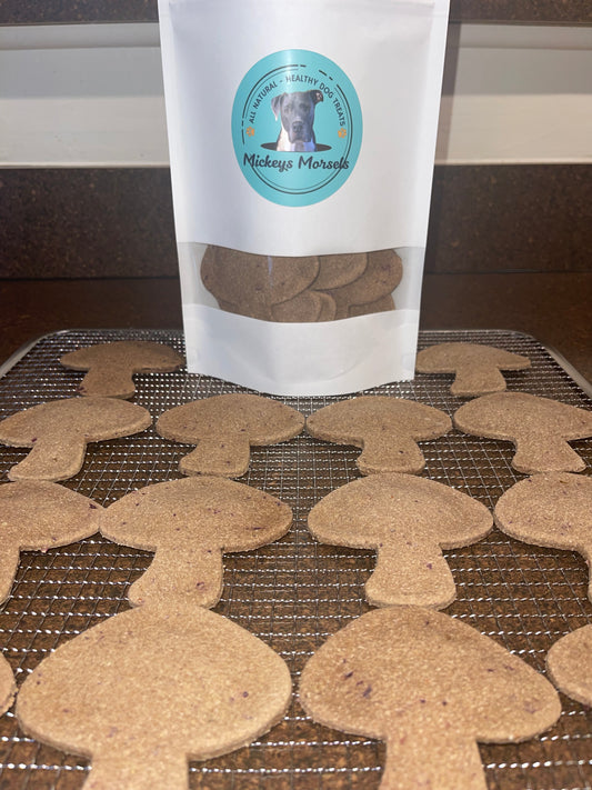 Mushroom & Cranberry Dog Treats 4oz