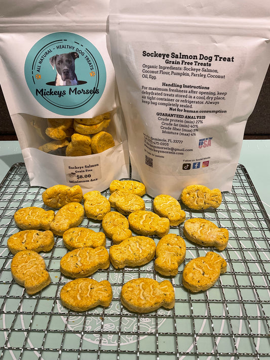 Grain Free Sockeye Salmon & Pumpkin 4oz