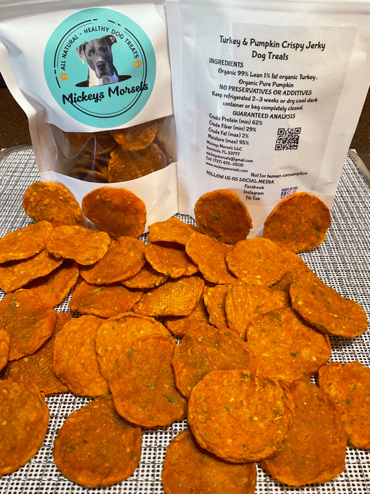 Turkey & Pumpkin Crispy Treats 4oz